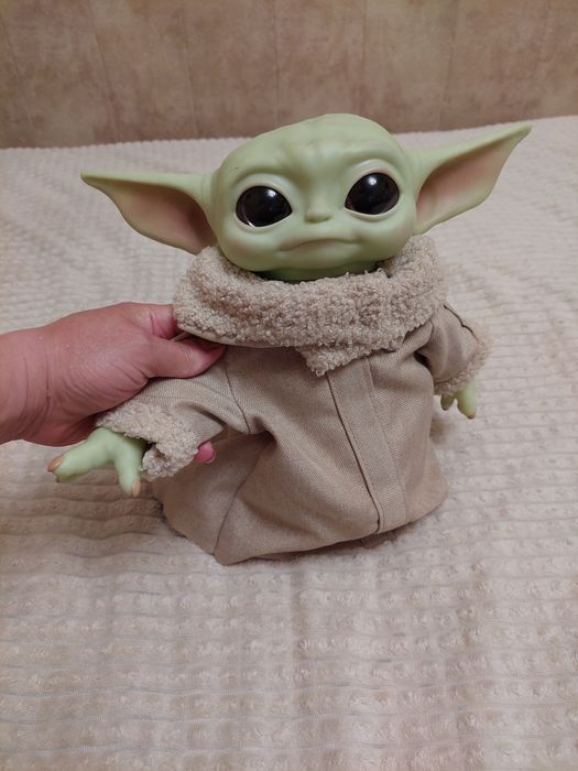 Грогу! Іграшка бебі Йода із серіалу Мандалорець 28см Star Wars
