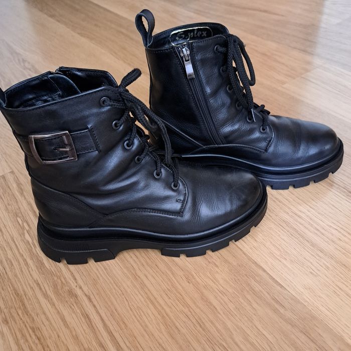 Кожаные Ботинки женские, 38 р-р