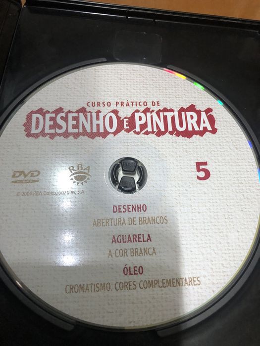 DVD”s originais - Curso de desenho e pintura