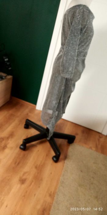 cudna sukienka brokatowa srebrna xl