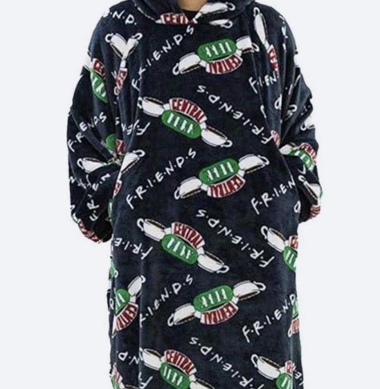 Bluza z kapturem Friends Przyjaciele oversize L