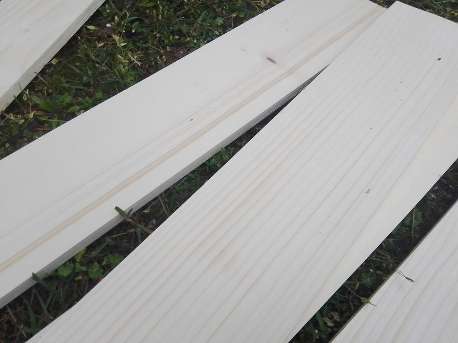 120 cm x 10 cm Heblowana deska, świerk , wysyłka
