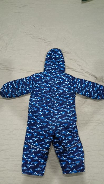 Kombinezon zimowy, kurtka Softshell kamizelka 92 4szt