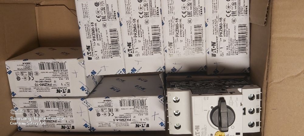 Автоматический выключатель защиты двигателя EATON PKZMO-4