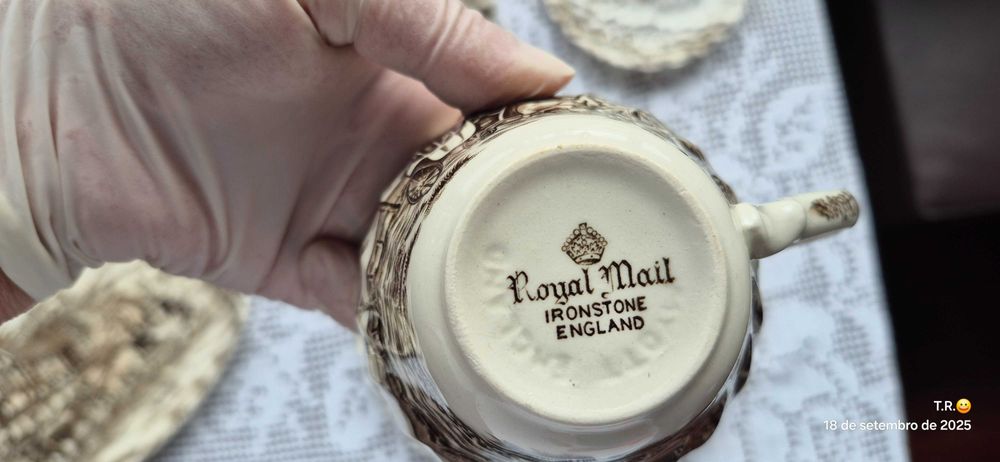 Conjunto de louça inglesa