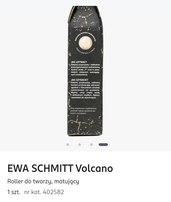 Roller do twarzy matujacy Volcano -Ewa Szmitt