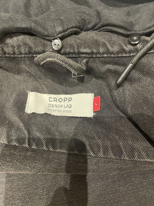 Джинсова куртка Cropp Denim Lab, розмір L, чорна