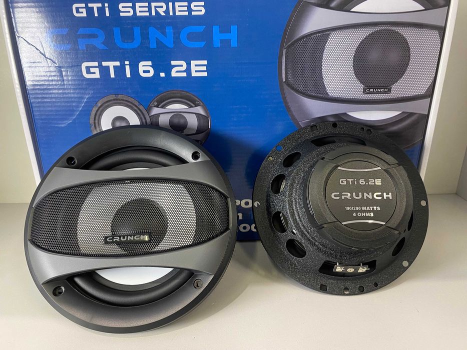 Crunch GTI6.2E system odesparowany 165mm EM-AUDIO Tomaszów Lub  Wysyłka gratis !!!