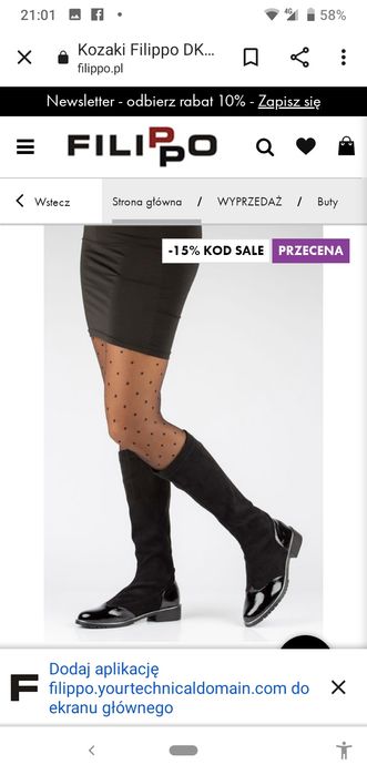 Buty damskie marki filipo