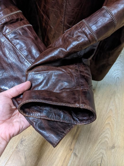 Натуральна чоловіча дублянка/куртка