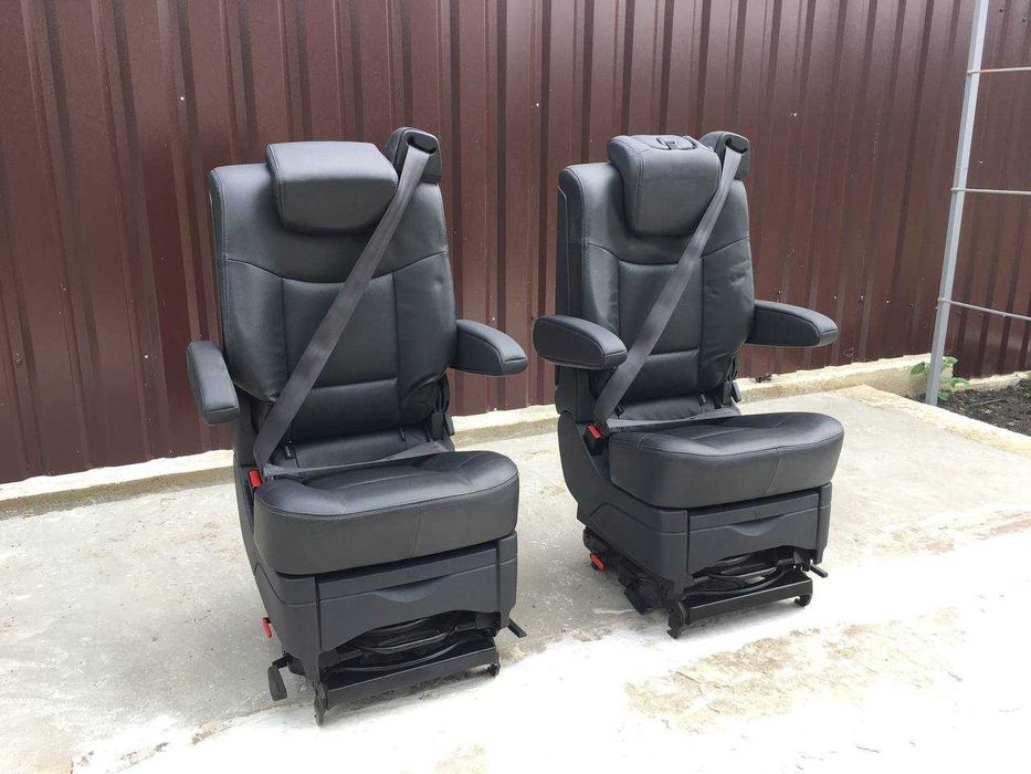 Пасажирські сидіння з ременями безпеки для переобладнання та перевезень Sprinter, Master, Trafic