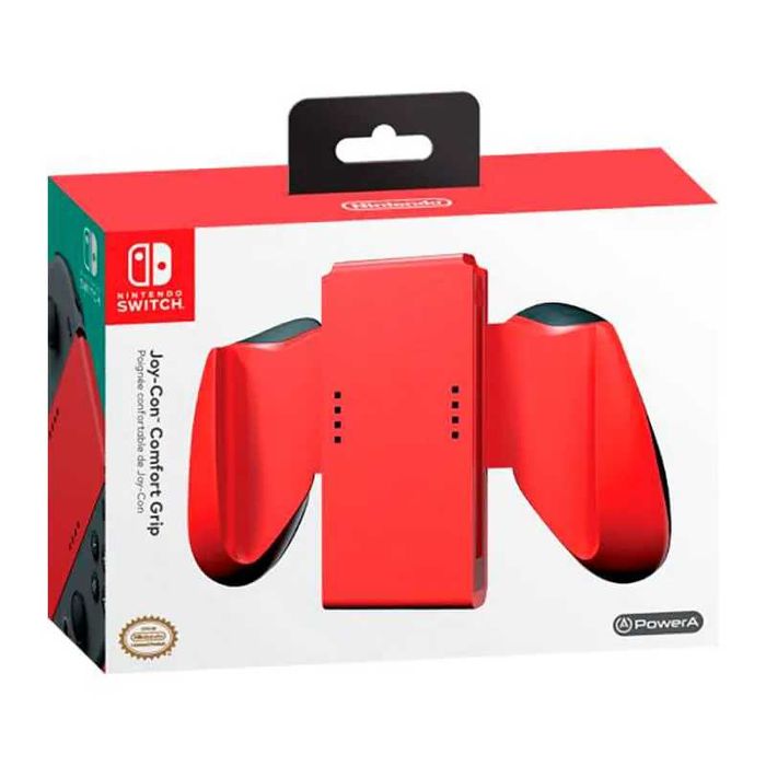 Зарядний тримач PowerA Joy-Con Comfort Grip Red для Nintendo Switch