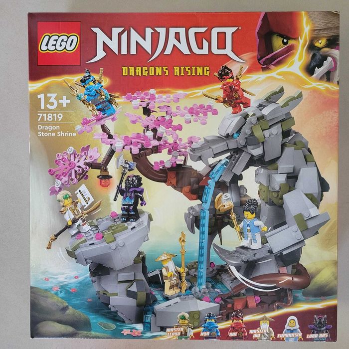 Lego 71819 - Dragon Stone  Shrine - Novo, Selado e Descontinuado
