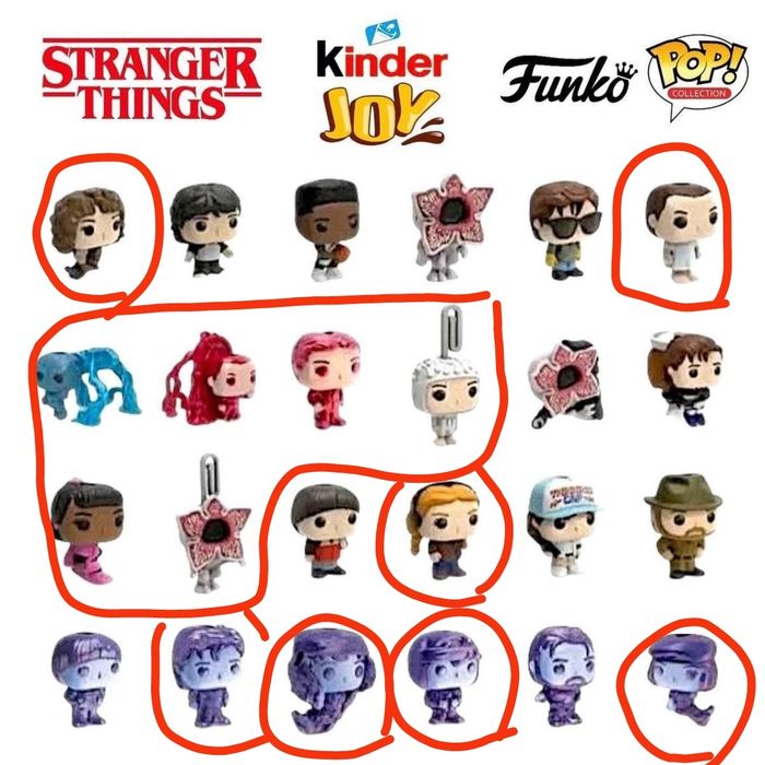 Фігурка Демогоргон з ліанами(Дивні Дива,Кіндер Джой)