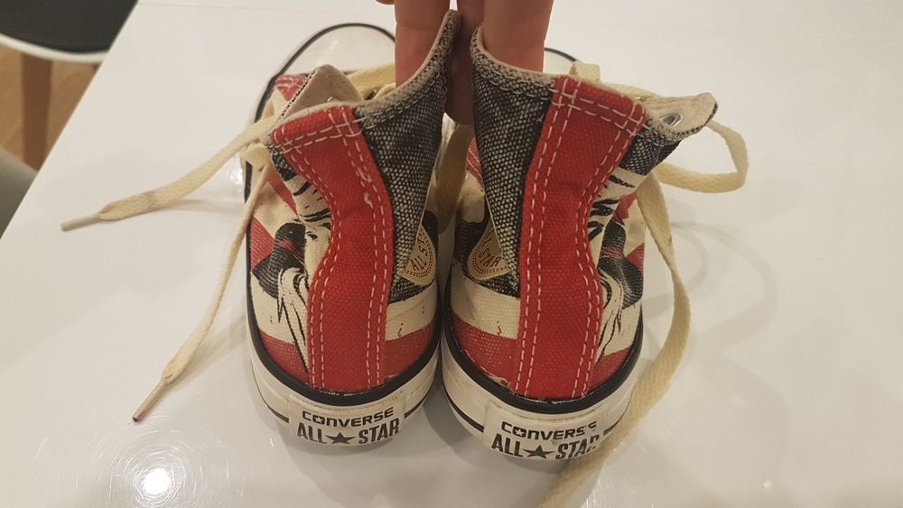 Converse All Star Trampki Tenisówki Rozmiar 28 długość wkładki 17 CM