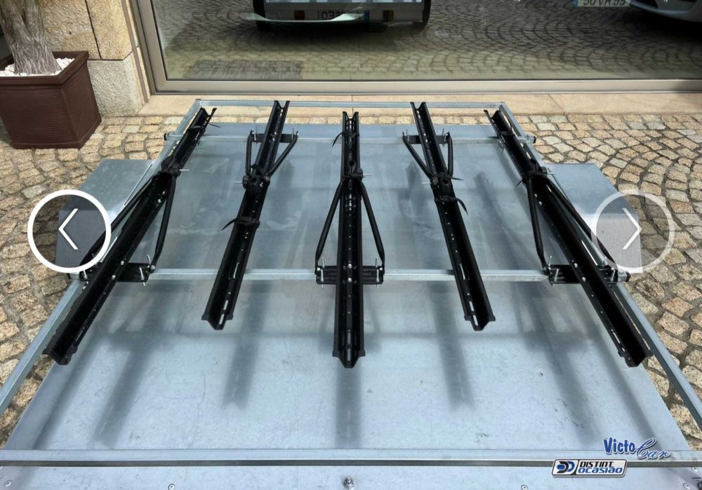 Atrelado para 5 bicicletas