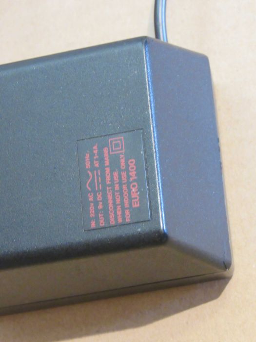 Fonte de alimentação original para Sinclair Zx Spectrum 48k