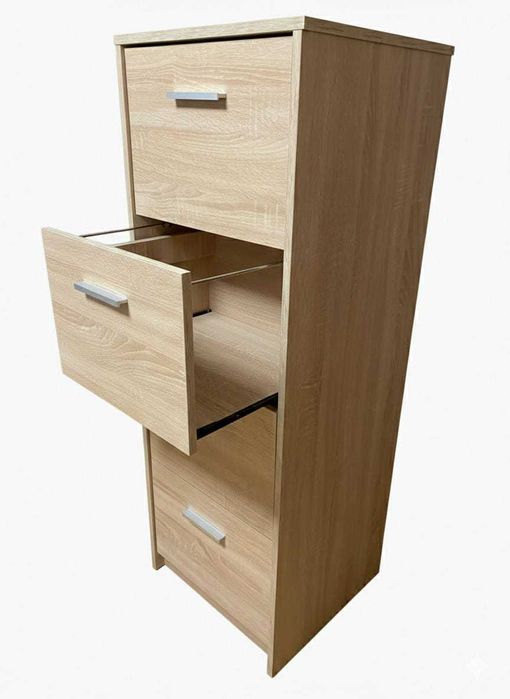 Móvel com gavetas para secretária