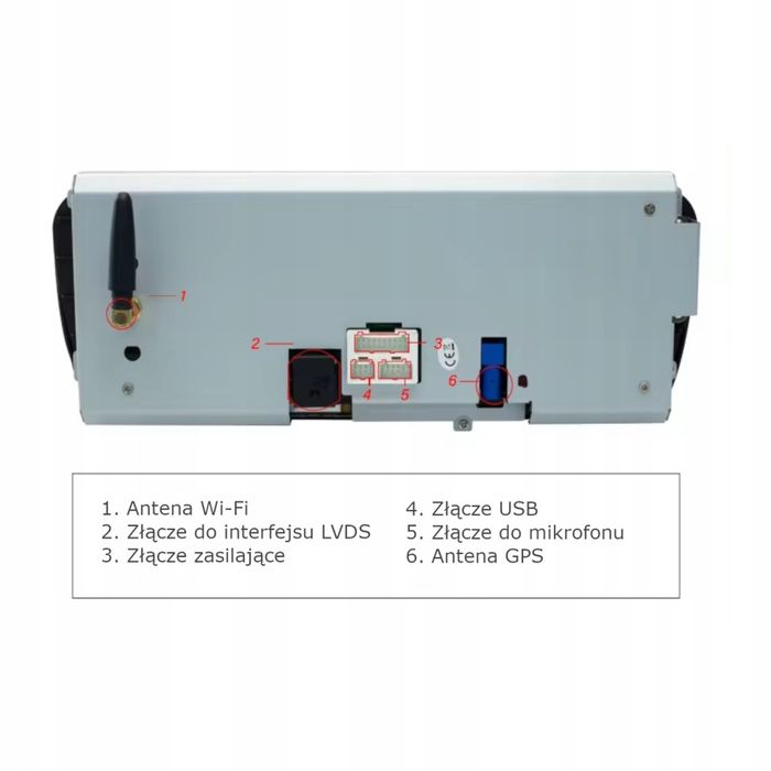 Radio Android do BMW E60 E90 CCC / Android Auto Carplay 4+64 GB