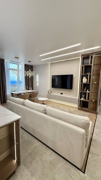 ЖК Атмосфера | 90 метров 3 комнаты | Дорогой ремонт | Вид на море!