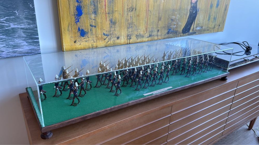 Conjunto de soldadinhos de chumbo de autor