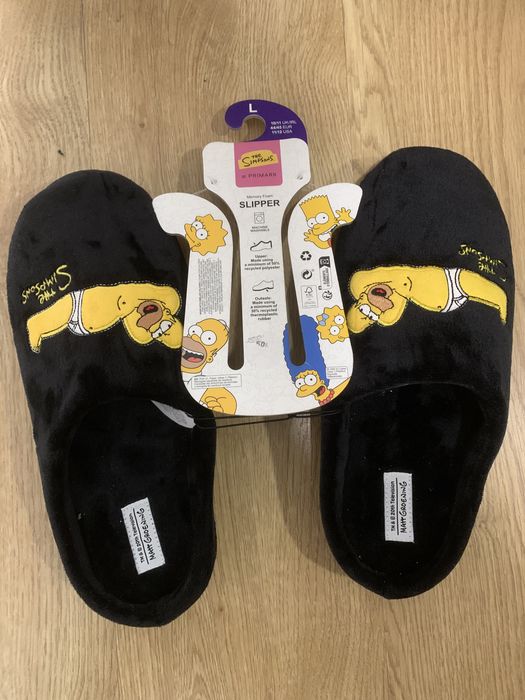 Тапки махровые Primark Simpson Gomer