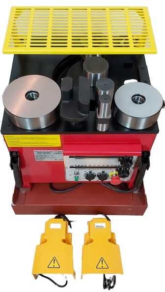 GIĘTARKA do spiral, strzemion, kółek, prętów PRO RB 36 - 380V