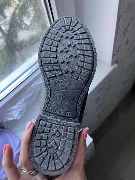 Полусапожки кожаные