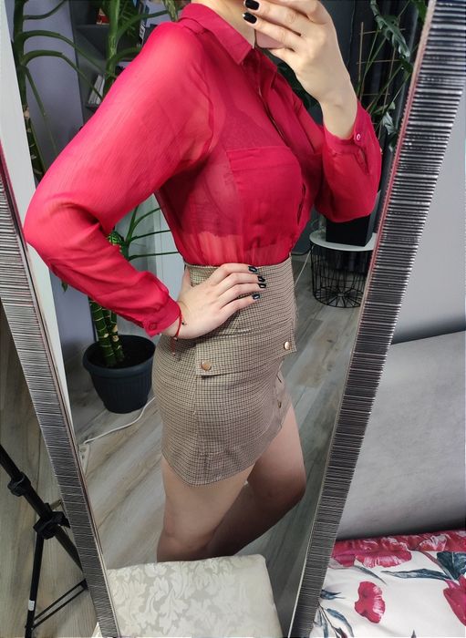 Koszula transparentna