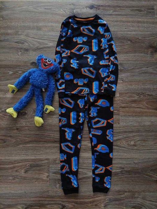 Бавовяна піжама костюм для дому кофта + штани від marks & spencer