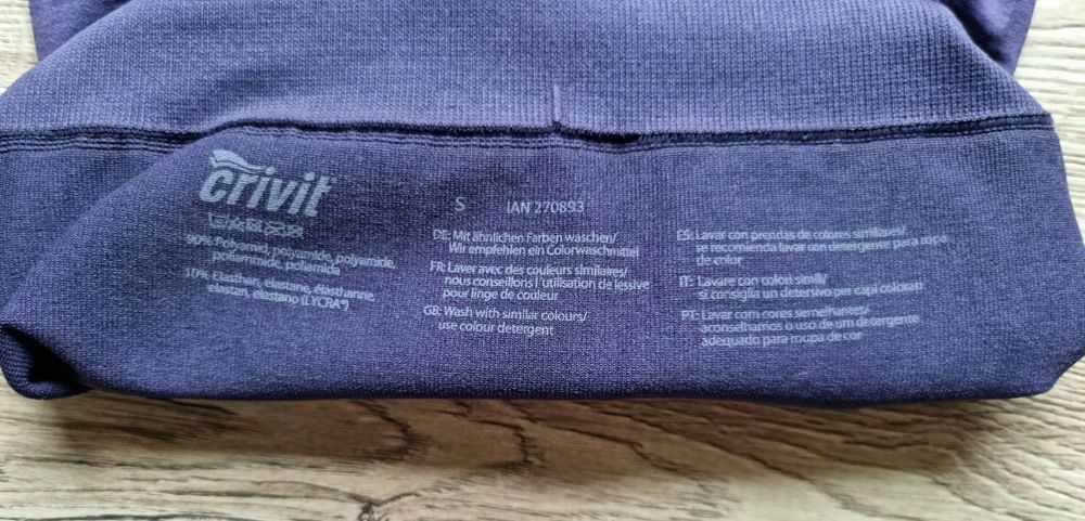 Sportowe leginsy długość 3/4