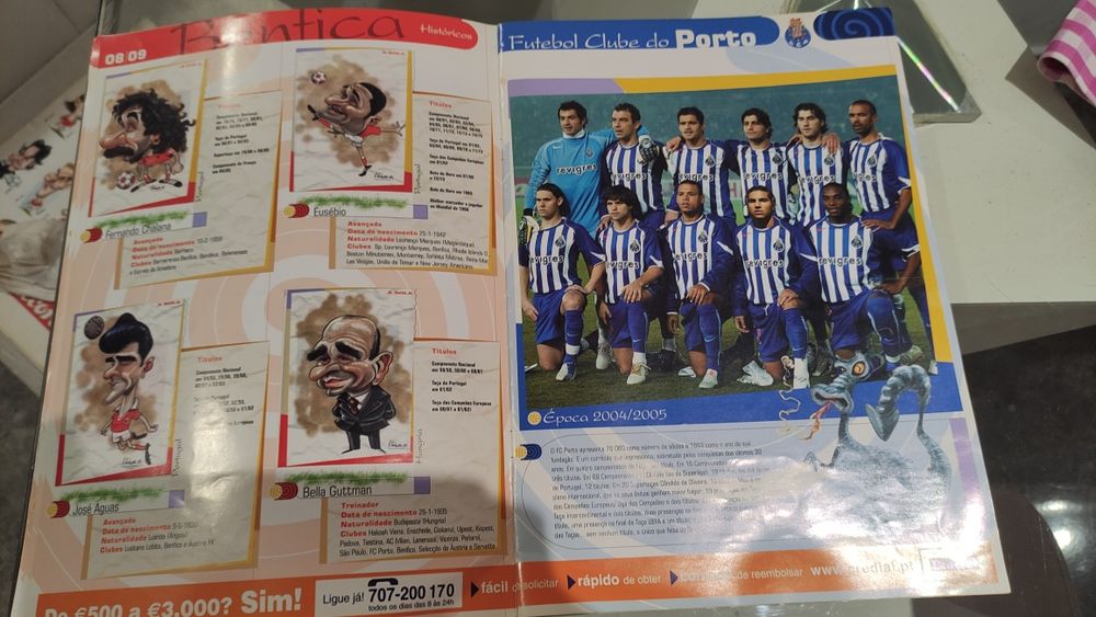 Caderneta de Futebol A Bola