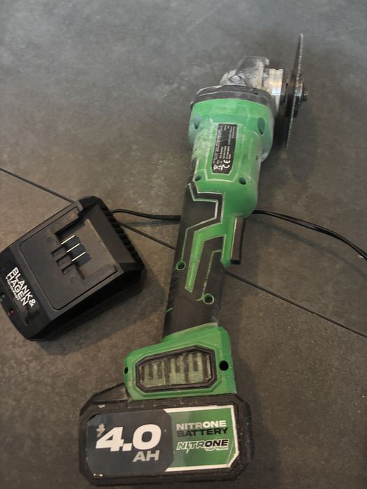 Szlifierka kątowa akumulatorowa, flex , ladowarka akumulator