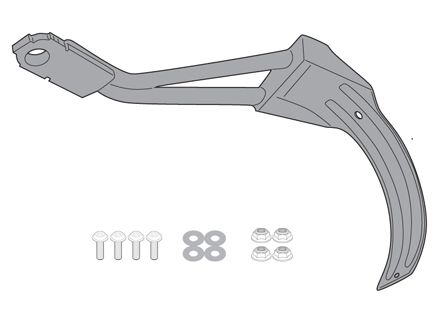 RM7711KIT mocowanie KTM 390 Adventure (20) błotnika RM01 / RM02
