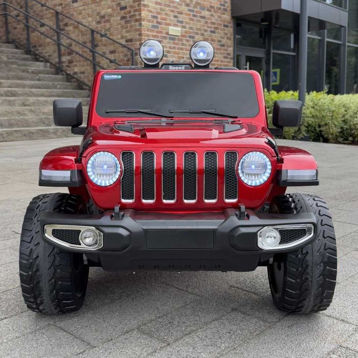 Детский электромобиль Jeep Wrangler Rubicon Дитячий електромобіль джип