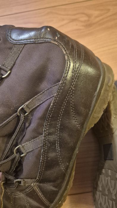 Damskie brązowe buty zimowe