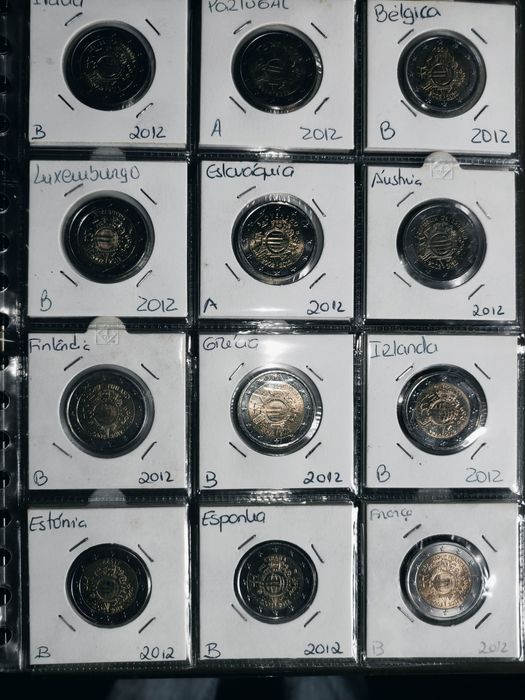 Moedas comemorativas 2€
