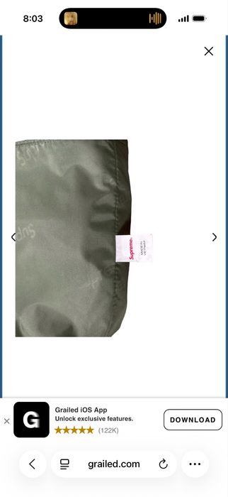 supreme bag оригинал