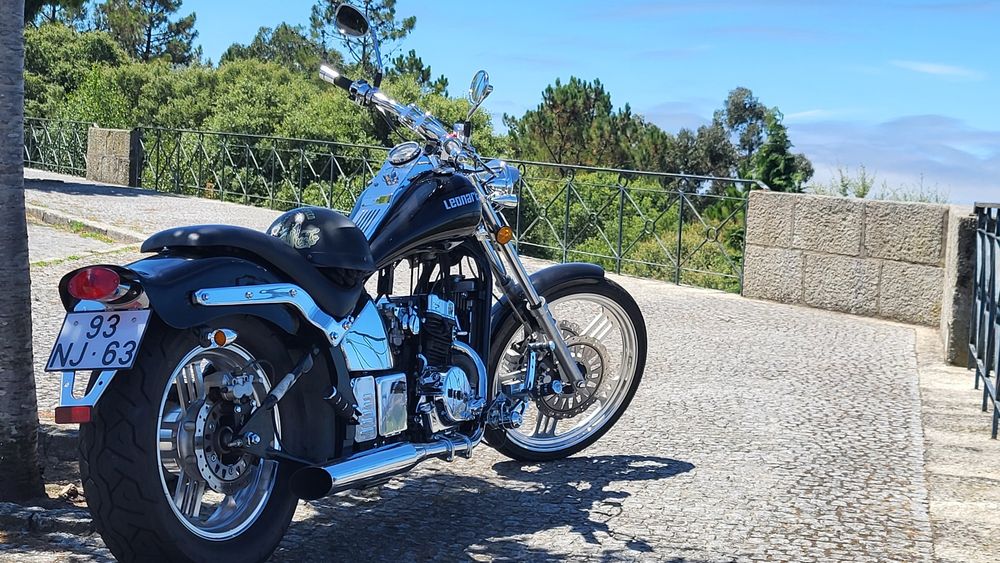 Chopper leonart spider 125cc rigorosamente nova como se pode ver nas fotos!!