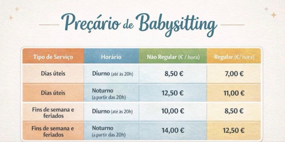 Babysitter com muita experiencia