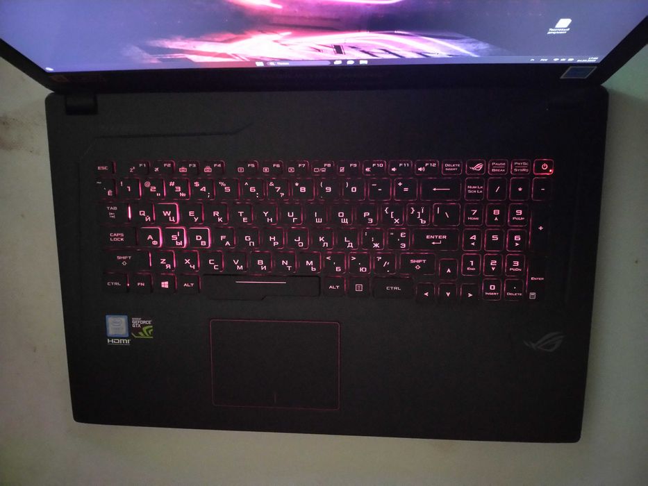 Ігровий ASUS ROG GL753 17.3"IPS | Core i7+Nvidia GTX|16GB|SSD 512GB