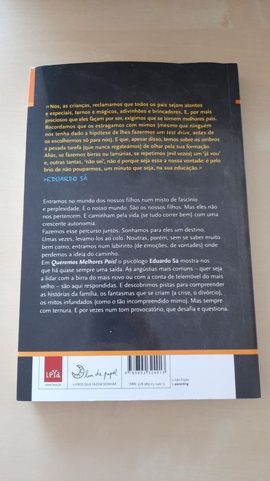 Livro "Queremos melhores pais!"