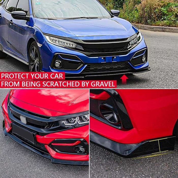 Spoiler przedniego zderzaka Honda Civic 10. generacji 2016 - 2020