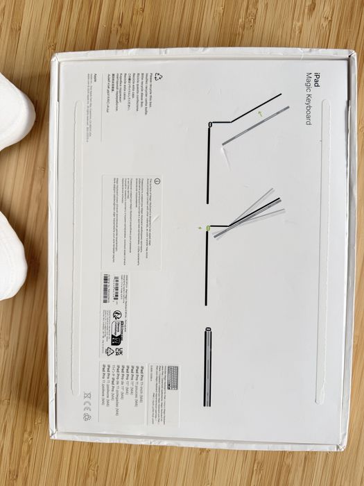 Capa ORIGINAL Apple com teclado