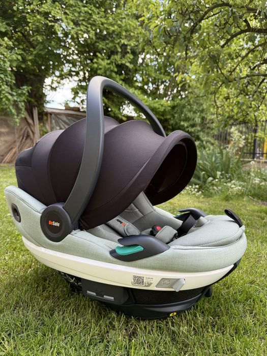 Fotelik BeSafe Go Beyond (40-87 cm) + adaptery do wózka | Stan bdb, bezwypadkowy Warszawa