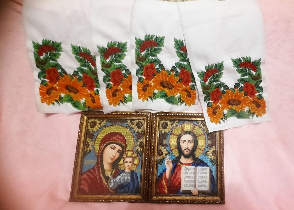 Вінчальні ікони+рушники