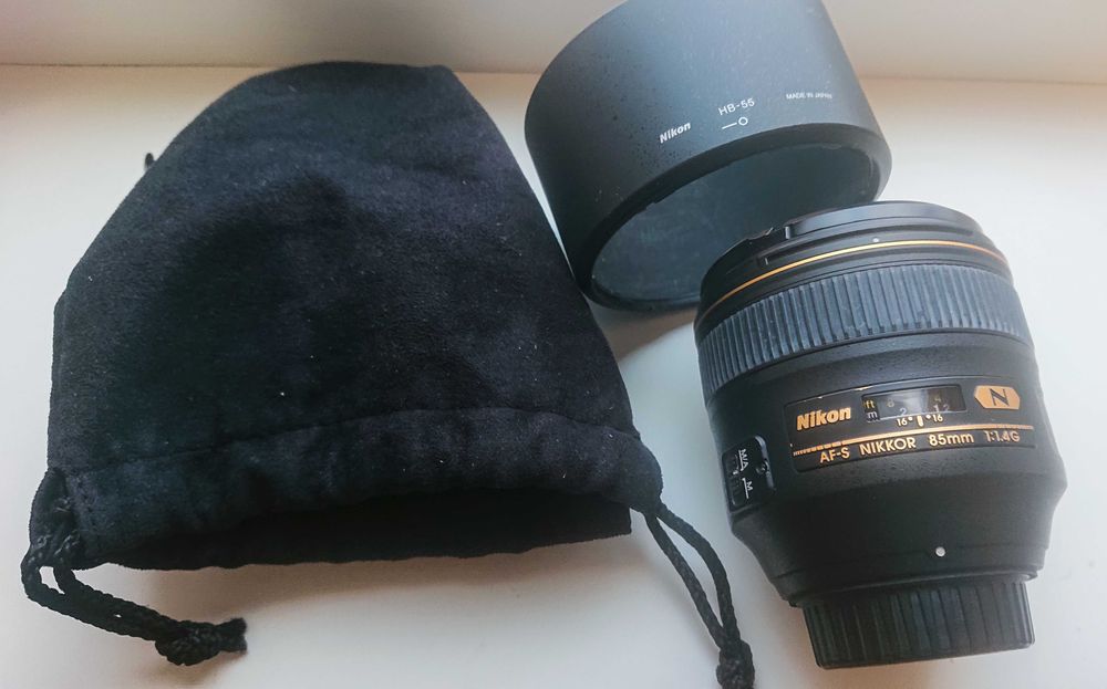 Об'єктив Nikon AF-S Nikkor 85mm f/1.4G