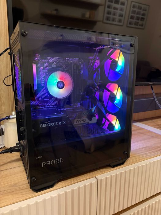 Gamingowy PC RTX 5060 Ti 8GB / Ryzen 7 5700X / 32GB Ram / 2,12TB / Win 11 Pro