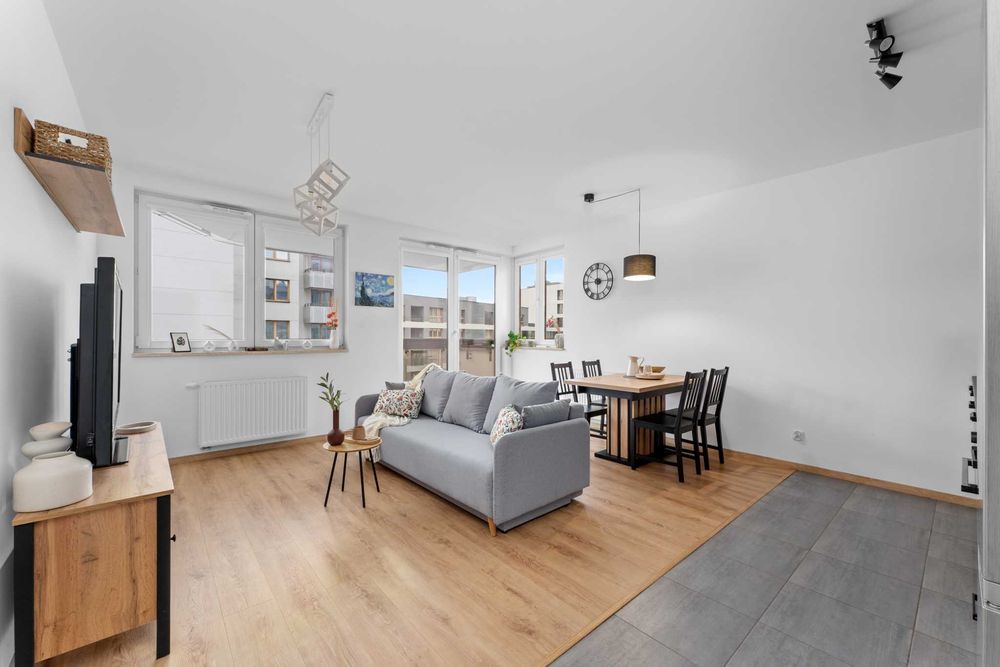Słoneczne 3 pokoje | Balkon + Garaż | Ruczaj, Piltza | 64 m²