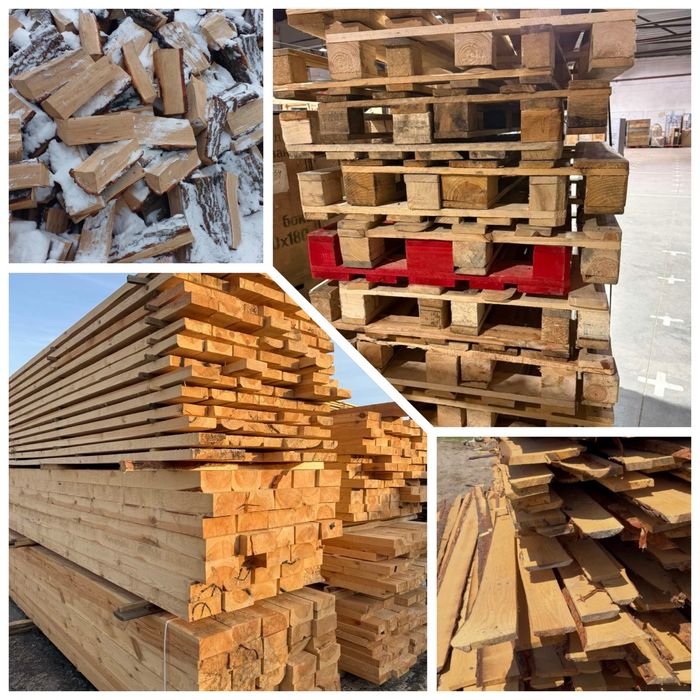 Дрова Колоті,Дуб Береза,Доска,Пиломатеріали Дошка Піддони Поддони